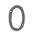 76mm Screw Fix Door Numeral - 0 - Bright Bronze