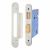 Architectural Bolt Through 5 Lever Sashlock - 78mm Case - 57mm Backset - Radius - Satin Stainless