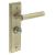 Antique Brass Fire Rated Bathroom Door Handles - Richmond - Inner 1 - 200 x 55mm