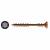 T-Star Plus Facade Torx Countersunk Wood Screws - 4.5 x 60mm - Antique A2 Steel - Pack of 100