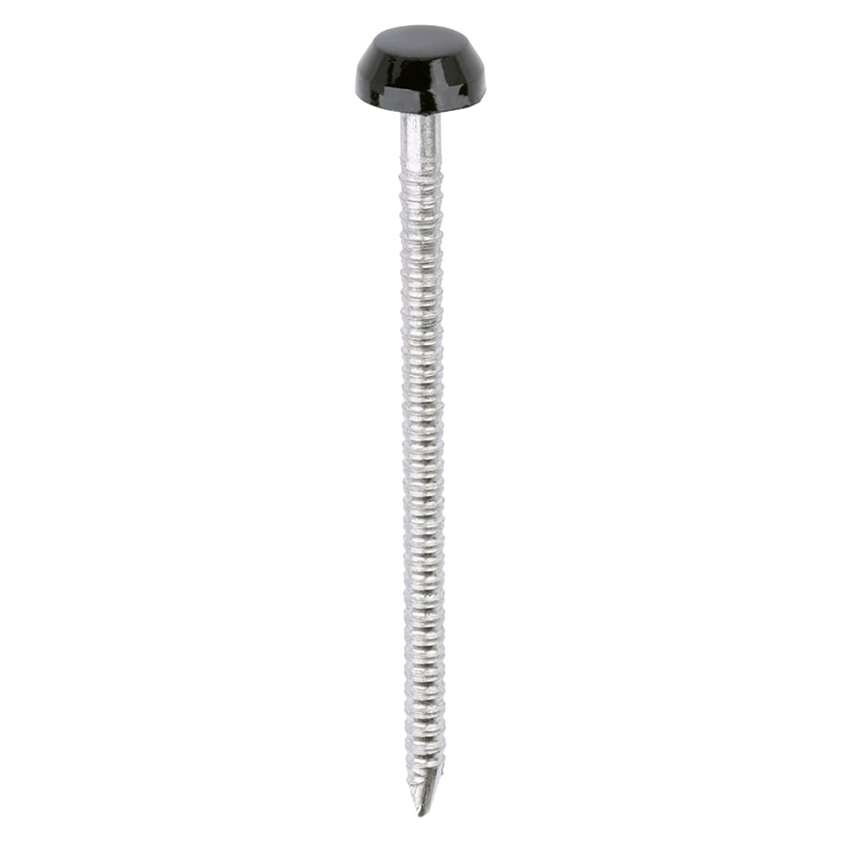 Polymer Headed Pins - 40mm Length - Black - Pack of 250