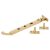 Bulb End Casement Window Stay - 8"/200mm Length - Polished Brass