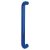 Cobalt Blue Nylon D-Bar Door Pull Handle - Bolt Fix - 425mm c/c