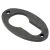 Oval Escutcheon - 51 x 31mm - Euro - Aged Bronze