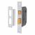 2295 2 Lever Sashlock - Keyed Alike Number M40H - 76mm Case - 57mm Backset - Polished Chrome
