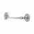 Cabin Hook & Eye - 100mm Length - Polished Chrome