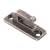 Replacement Casement Window Fastener Hook Plate - Reversible - Pewter