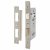 Heavy Duty DIN Bathroom Lock - 90mm Case - 60mm Backset - Square - Sat Stainless Steel