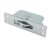 Square Large Ball Bearing Sash Window Pulley - 57mm Square Metal Wheel - Polished Chrome