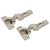 CLIP Top Cabinet Hinge - 120° - Un-Sprung - Half Overlay - Zinc Plated - Pair