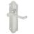 Satin Chrome Scroll Latch Door Handles - Ashmead Range - 168 x 46mm