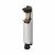 Foot Operated Door Holder - 180mm Closed Height - Polished Chrome