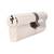 5 Pin 100mm Euro Double Cylinder - 45 + 55mm - Polished Nickel - Keyed to Differ