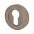 Escutcheon - 52mm Diameter - Euro - Black Nickel
