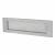 Letter Plate - 254 x 74mm - Satin Chrome