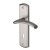 Marcus Satin Nickel Keyhole Lock Door Handles - Centaur Range - 189 x 48mm