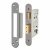 Architectural Bolt Through Euro Profile Sashlock - 78mm Case - 57mm Backset - Radius - Black Nickel