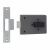Fire Brigade FB4 Rim Slam Lock - 110mm Case - 45mm Backset - Right Hand - Open Out - Silver