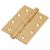 Performance Ball Bearing Butt Door Hinge - 100 x 75 x 3mm - Satin Brass - Pair