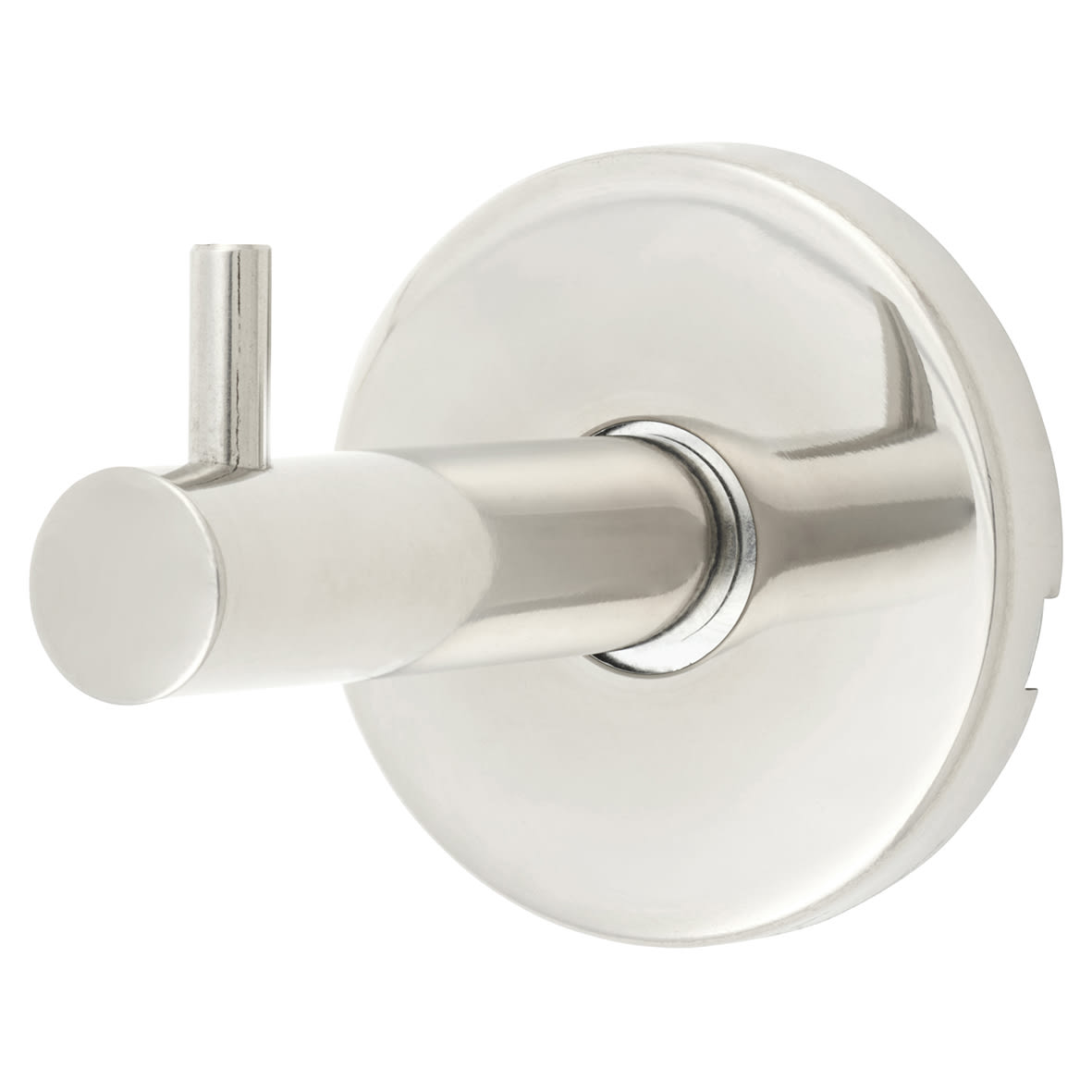 Single Coat Hook - 52 x 70mm - Polished Stainless Steel