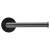 Epsom Flexi-Fix Round Toilet Roll Holder - 162 x 83.5 x 54mm - Matt Black