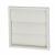 Gravity Wall Grille - 4"/100mm - White