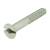 Steel Mirror Screw - 8 x 1 1/4" - Pack of 10