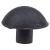 Glass Shelf Buffer - Black Rubber - Pack of 10