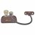 Pro-5 Key-Locking Cable Window Restrictor - Brown