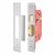 22WCS StrongBOLT Bolt Through Bathroom Lock - 81mm Case - 57mm Backset - Satin Stainless Steel