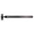 Heavy Duty Adjustable Hook & Band Gate Hinge - 750 x 57mm - Black Galv - Pair
