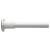 Shower Rail - Telescopic Rod - 1100-2600mm Length - White