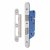 Architectural DIN Bathroom Lock - 85mm Case - 60mm Backset - Radius - Pol Stainless Steel