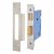 Architectural Bolt Through 3 Lever Sashlock - 78mm Case - 57mm Backset - Square - Satin Stainless