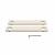 Lateral Spacer Window Bar - 6" - White - Pack of 2
