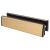 Letter Plate - 300 x 70mm - 40-80mm Door Thickness - Gold