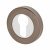 Escutcheon - 52mm Diameter - Euro - Polished Chrome / Black Nickel