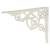 Vine Shelf Bracket - 245 x 195mm - White