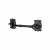 Blacksmith Cabin Hook & Eye - 150mm Length - Antique Black Iron