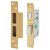 Heavy Duty:2007 Bolt Through 5 Lever Sashlock - 64mm Case - 44mm Backset - Polished Brass