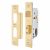 Bolt Through Oval 2241 Sashlock - 65mm Case - 44.5mm Backset - Polished Brass
