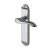 Satin Chrome Scroll Latch Door Handles - Aurora Range - 183 x 42mm