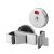 Cubicle Indicator Bolt - 19-20mm Panels - 316 Stainless Steel