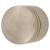 Turned Lined Round Cabinet Knob - 30mm Diameter - Satin Stainless Steel