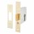 Contract Euro Profile Deadlock - 76mm Case - 57mm Backset - Polished Brass