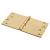 Quality Projection Hinge - 102 x 200 x 5mm - Polished Brass - Pair