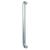 Satin Aluminium 19mm D-Bar Door Pull Handle - Bolt Fix - 305mm Centres