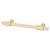Falmouth 12mm Knurled T-Bar Cabinet Pull Handle - 128mm Centres - Satin Brass