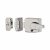 BS 3621:2007 Keyless Egress Nightlatch - 60mm Backset - Polished Chrome Case/Cylinder