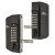 Borg BL3130 External Marine Grade Easicode Pro Push Button Gate Back to Back Code Lock - Black